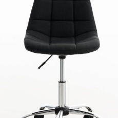 Kancelárska stolička Emil, textil, čierna - 2