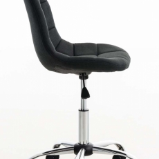 Kancelárska stolička Emil, textil, čierna - 3