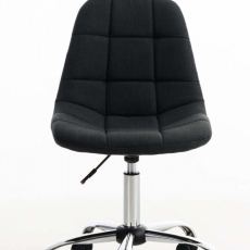 Kancelárska stolička Emil, textil, čierna - 5