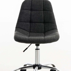 Kancelárska stolička Emil, textil, tmavo šedá - 5