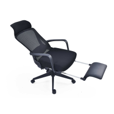 Kancelárska stolička Enjoy HB, textil, čierna - 3