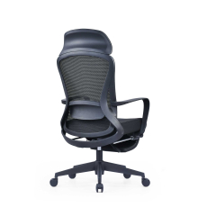 Kancelárska stolička Enjoy HB, textil, čierna - 4