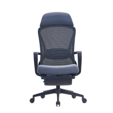 Kancelárska stolička Enjoy HB, textil, šedá - 2
