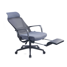 Kancelárska stolička Enjoy HB, textil, šedá - 3
