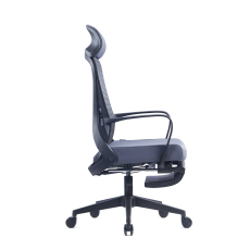 Kancelárska stolička Enjoy HB, textil, šedá - 4