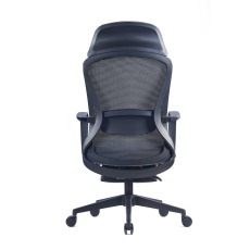 Kancelárska stolička Enjoy HB, textil, šedá - 6