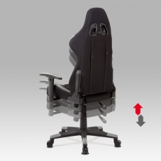 Kancelárska stolička Erwin, sivá - 3