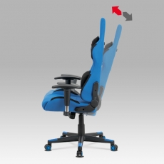 Kancelárska stolička Esai, modrá - 6