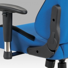 Kancelárska stolička Esai, modrá - 16