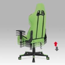 Kancelárska stolička Esai, zelená - 4