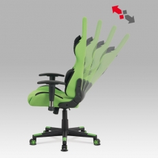 Kancelárska stolička Esai, zelená - 7