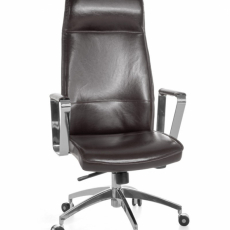 Kancelárska stolička Fener, 127 cm, hnedá - 3