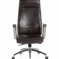 Kancelárska stolička Fener, 127 cm, hnedá - 4