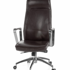 Kancelárska stolička Fener, 127 cm, hnedá - 5