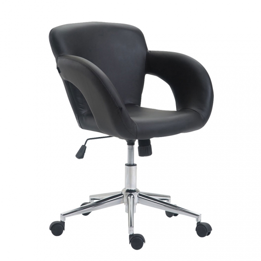 Kancelárska stolička Freya, čierna - 1
