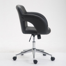 Kancelárska stolička Freya, čierna - 3