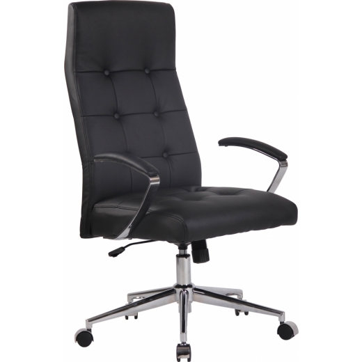 Kancelárska stolička Fynn, čierna - 1