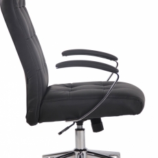Kancelárska stolička Fynn, čierna - 3