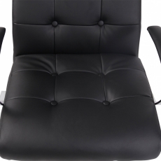 Kancelárska stolička Fynn, čierna - 8