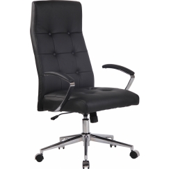 Kancelárska stolička Fynn, čierna