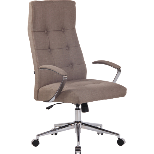 Kancelárska stolička Fynn, taupe - 1