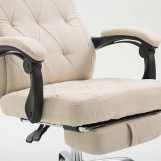 Kancelárska stolička Gear, krémová - 7