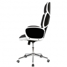 Kancelárska stolička Gerda, textilné poťahovina, čierna - 4