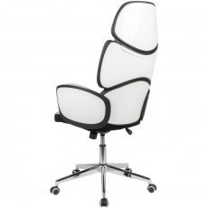 Kancelárska stolička Gerda, textilné poťahovina, šedá - 5