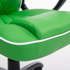 Kancelárska stolička Gereta, zelená - 7