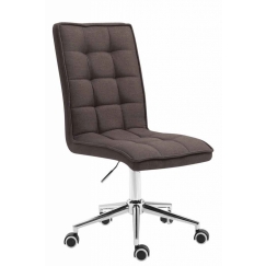 Kancelárska stolička Gervin, tmavo šedá