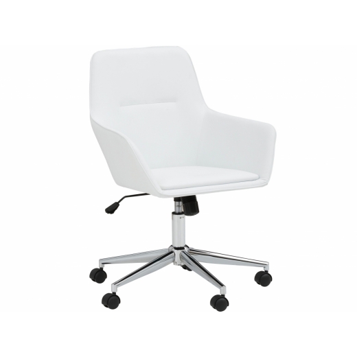 Kancelárska stolička Geryr, biela - 1
