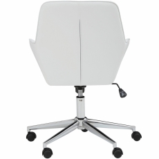 Kancelárska stolička Geryr, biela - 5