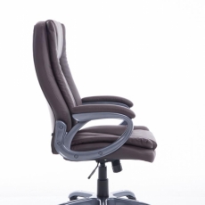 Kancelárska stolička Gini, hnedá - 3