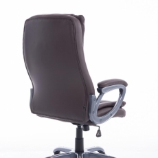 Kancelárska stolička Gini, hnedá - 4