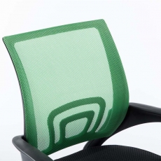 Kancelárska stolička Hanna, čierna / zelená - 5