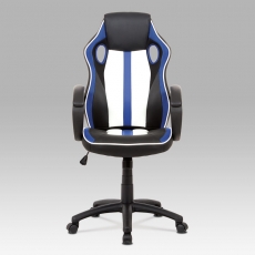 Kancelárska stolička Ibar, modrá - 5