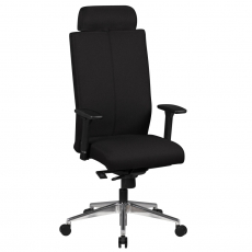 Kancelárska stolička Jener, 135 cm, čierna - 1