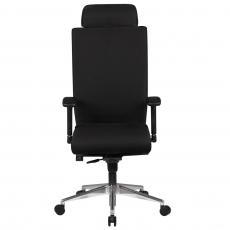 Kancelárska stolička Jener, 135 cm, čierna - 2