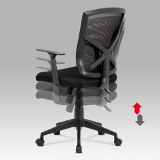 Kancelárska stolička Jeremy, čierna - 3