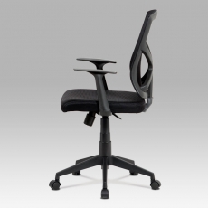 Kancelárska stolička Jeremy, čierna - 4