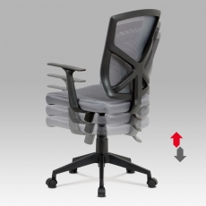 Kancelárska stolička Jeremy, sivá - 3