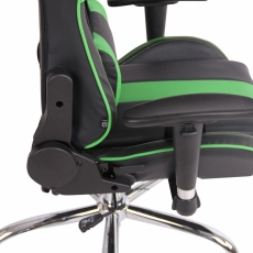 Kancelárska stolička Jeri, čierna / zelená - 7
