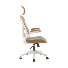 Kancelárska stolička Jolly White HB, textil, béžová - 3