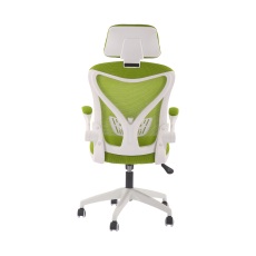 Kancelárska stolička Jolly White HB, textil, zelená - 5