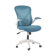 Kancelárska stolička Jolly White, modrá - 1