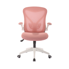 Kancelárska stolička Jolly White, ružová - 2