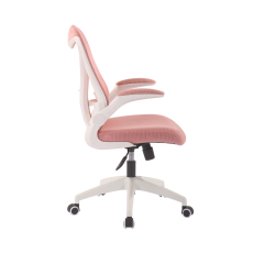Kancelárska stolička Jolly White, ružová - 3