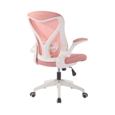 Kancelárska stolička Jolly White, ružová - 4