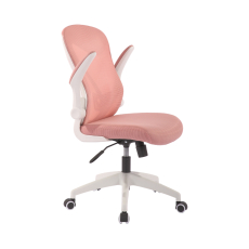 Kancelárska stolička Jolly White, ružová - 5