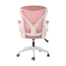 Kancelárska stolička Jolly White, ružová - 6